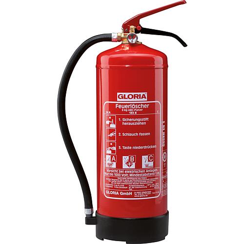 Powder extinguisher PD 6 GA