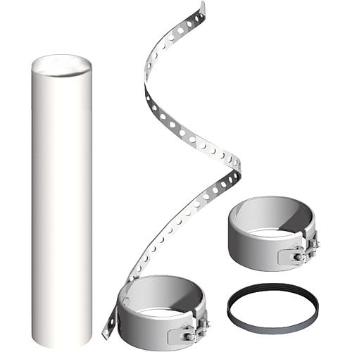 Montage-Set für flexibles Rohr Standard 1