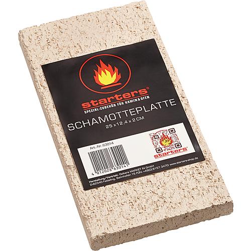 Schamotteplatte Standard 1