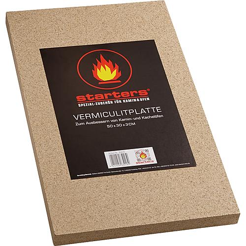 Vermiculiteplatte 30mm stark 500 x 300mm