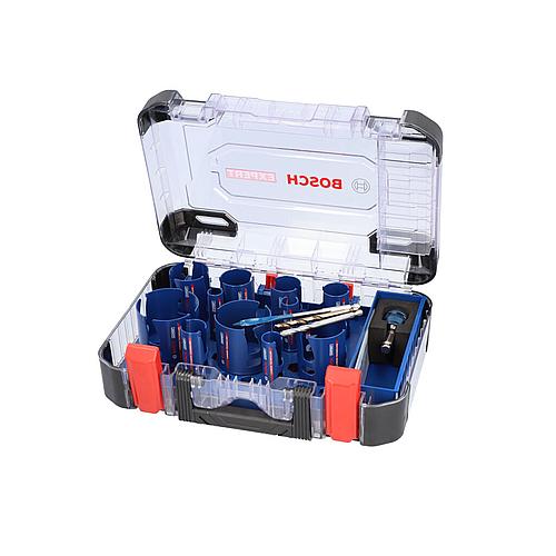 Hole saw set BOSCH Expert 15-piece, Ø 20/22/25/32/35/40/ 44/51/60/68/76mm