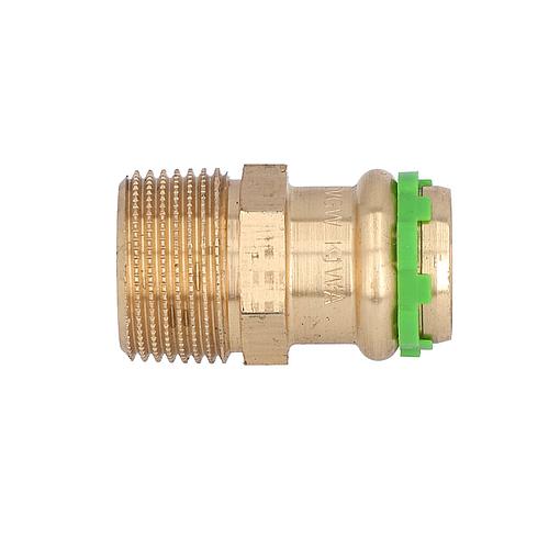 Raccord a sertir en bronze Contour V, nipple de transistion male 18x3/4, VC4243G