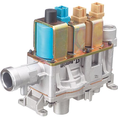 Gas fitting for ZR/ZWR..-5KE/AE Ju. no.: 8 738 717 502