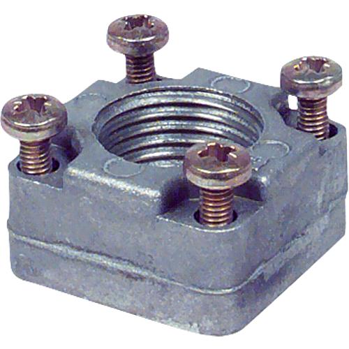 Connection flange, straight Standard 1