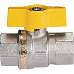 Gas ball valve ATHENA, IT x IT with aluminium butterfly handle