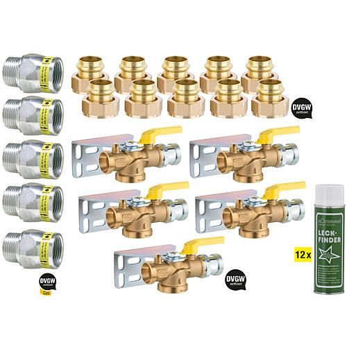 Gasinstallationspaket Standard 1