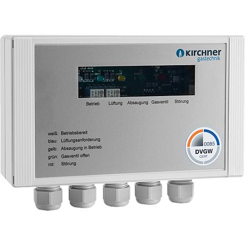 Sécurité gaz d'échappement de cuisine type EMS pour gaz de ville, jusqu'à une puissance nominale 290 kW  Anwendung 3