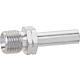 Transition piece external thread 
x pipe nozzle