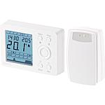Thermostat d´ambiance sans fil numérique TECHNO, type WPT, avec programme hebdomadaire