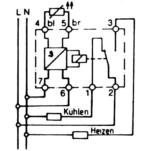 Universaltemperaturregler ITR-3 528 000 mit Fernfühler von -40 bis +20°C