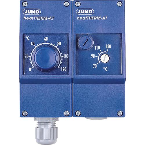 Thermostat double JUMO heatTHERM AT, Type 603070/070 Standard 1