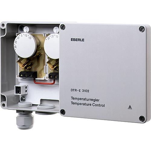 Electro-mechanical controller for gutter heating DTR-E 3102