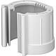 Pipe end nozzle, divisible, light grey Standard 1