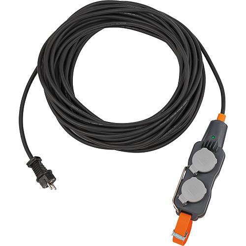 Extension cable IP54 according to BGI 608, 15-/25 metre Standard 1