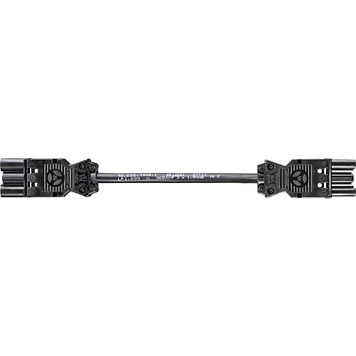 Cable assembly GST18i3, 3-pole, 8.0 mm