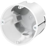 Cavity wall device socket F-Tronic windproof, halogen-free, Ø 68 mm, 61 mm deep