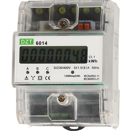 Compteur triphasé impulsionnel DZT 6014 Standard 1