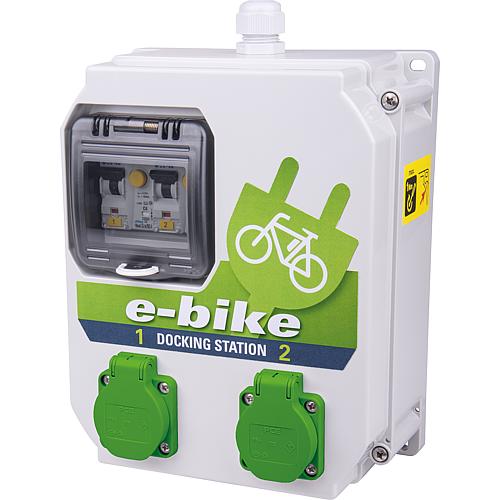 Ladestation e-Bike, 2-Steckdosen Standard 1