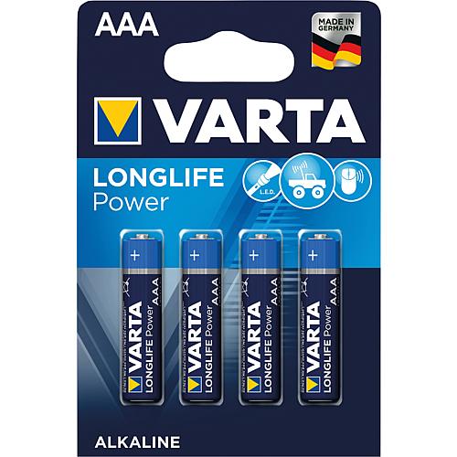 VARTA High Energy Piles V 4903 Blister B4, Micro 1,5V  LR03 emballage 4 pieces