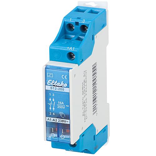 Elektromech. Stromstossschalter 2-Schließer, 16 A, 230V Eltako, S12-200-230V