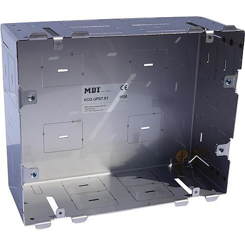 Metall Unterputzdose für Touchpanel Typ VCG-UP07.01 Standard 1