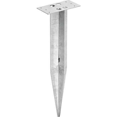 Earth spike square, for CMD Stand exterior light Standard 1