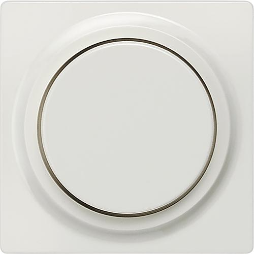 Drehdimmer Abdeckung Siemens 5TC8900, titanweiß