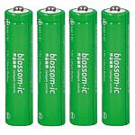 Batterie Lithium Blossom-IC, AAA, 1,5V, Set bestehend aus 4 AAA Batterien