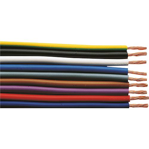 Plastic insulated cable, type H07V-K flexible, 450/750 V