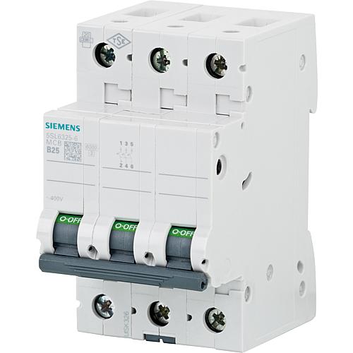 Leitungsschutzschalter Siemens, 6KA, 3-polig, B16A, 5SL6316-6