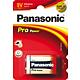 Batterie Panasonic PRO Power 6LR61 9V 1 Stk.