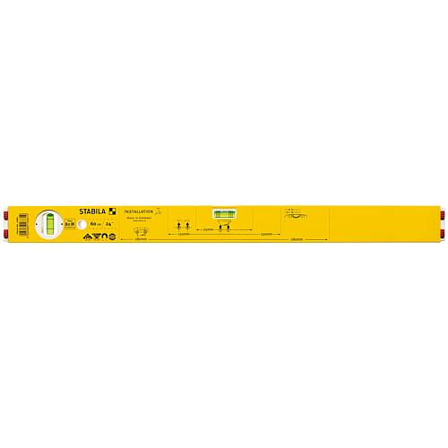 Spirit level type 80 M Installation Standard 1