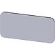 Etiquette 12,5x27 mm argent 3SU1900-0AC81-0AA0 Paquet = 10Pces