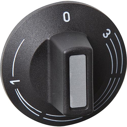 Knob ø 50 mm, 1-3 Standard 1