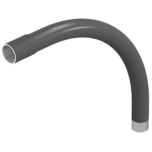 Steel arch with thread, black Standard 1