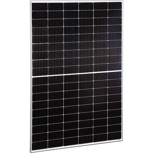 Photovoltaikpanel: QJM550-144HC (10BB) 550W Backsheet weiß, Rahmen silber