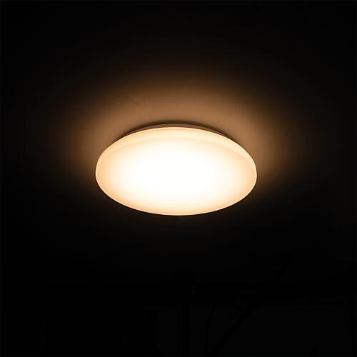 LED ceiling light, round