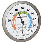 Thermometer hygrometer analogue