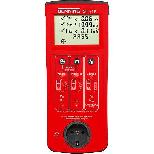 ST 710 battery-powered device tester Standard 1