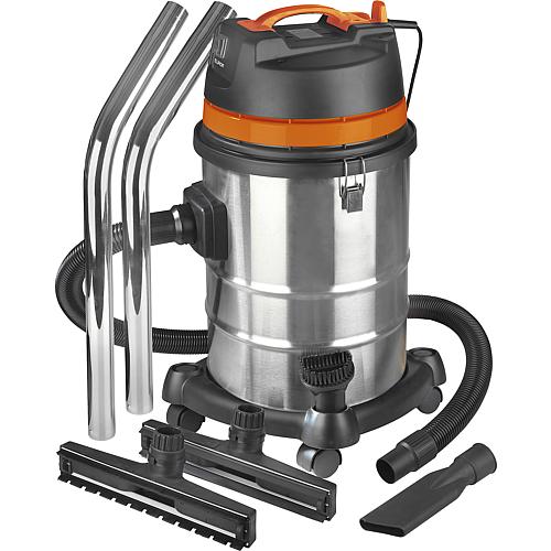 Wet-dry vacuum cleaner Force 1240 with 40 l stainless steel container Standard 1