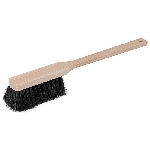 Hand brush, horsehair trim