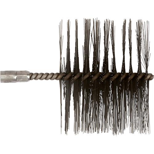 Boiler brush with IT M10, for cast-iron boilers
 Standard 1