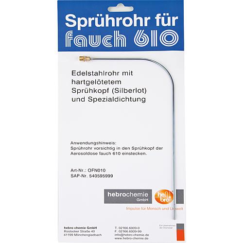 Sprührohr für Fauch 610 Standard 1