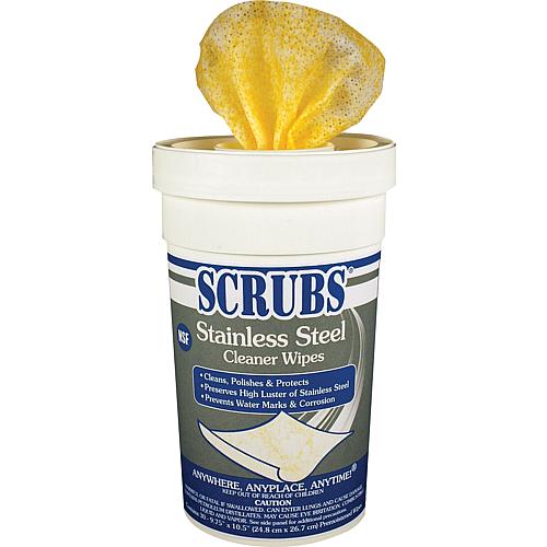 Lingettes humides pour inox Scrubs Standard 1