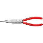 Needle nose pliers with cutting edge