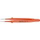 Precision tweezers, insulated 1000 V, straight shape Standard 1