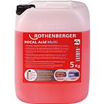 Concentré de détrartage Rothenberger Rocal Acid Multi, 5 kg