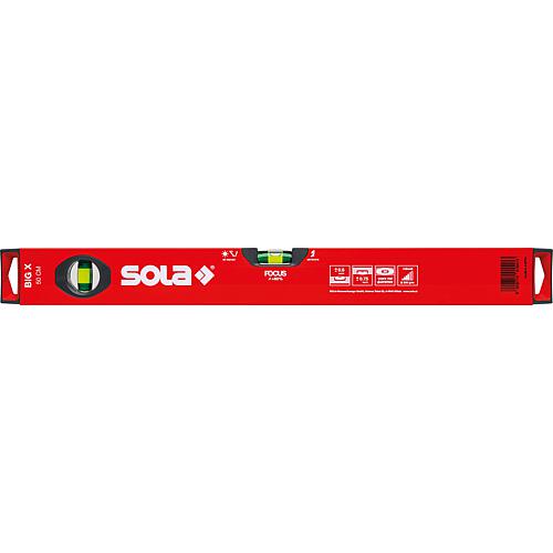 Aluminium spirit level Big X/Big 3 Standard 3