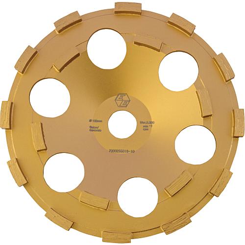 Diamond sanding plate, Ø 180 mm for concrete sander (80 019 80) Standard 1