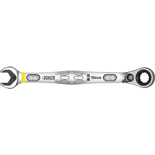 Reversible ratchet spanner Wera Joker switchable, colour-coded Spanner size 10